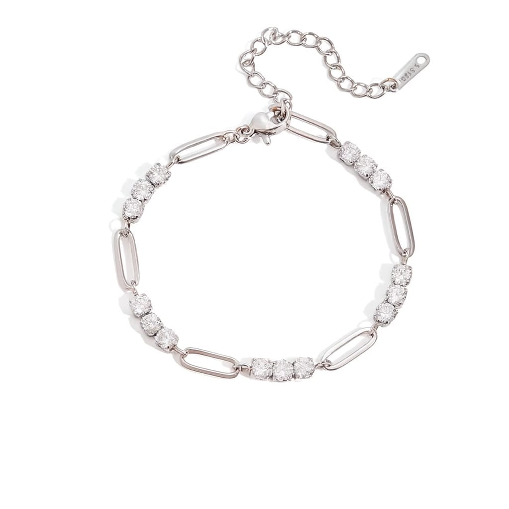 Radiant Fusion Tennis-Link Bracelet