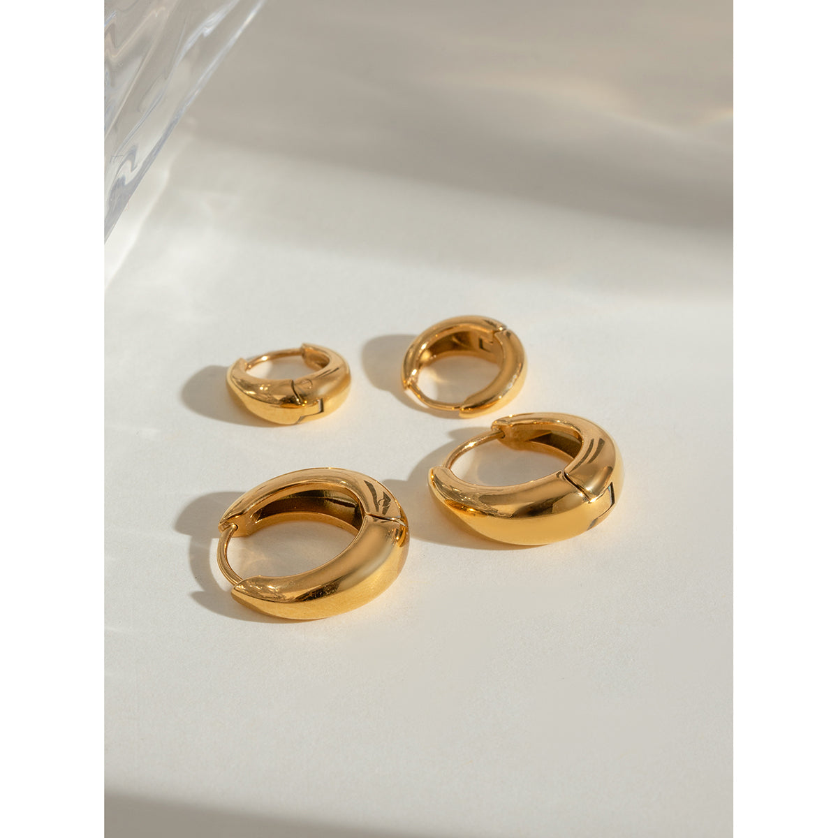 Petite & Polished – Gold Mini Hoops (1.1 cm)