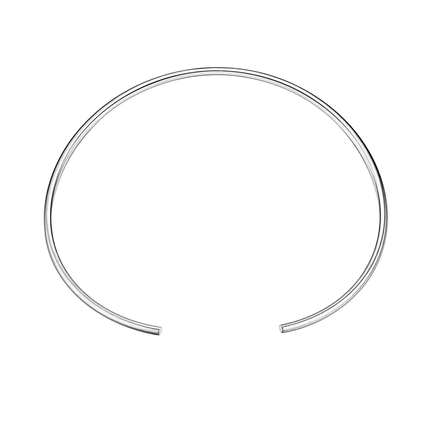 🌙 Luna Luxe – Silver Glow Choker
