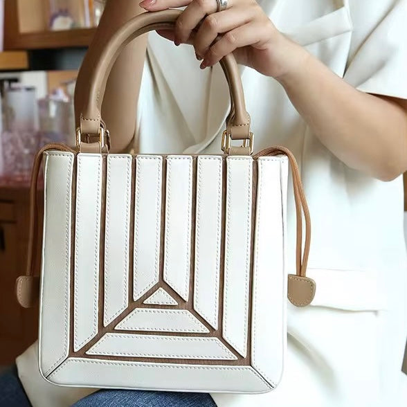 Geometric Grace Tote