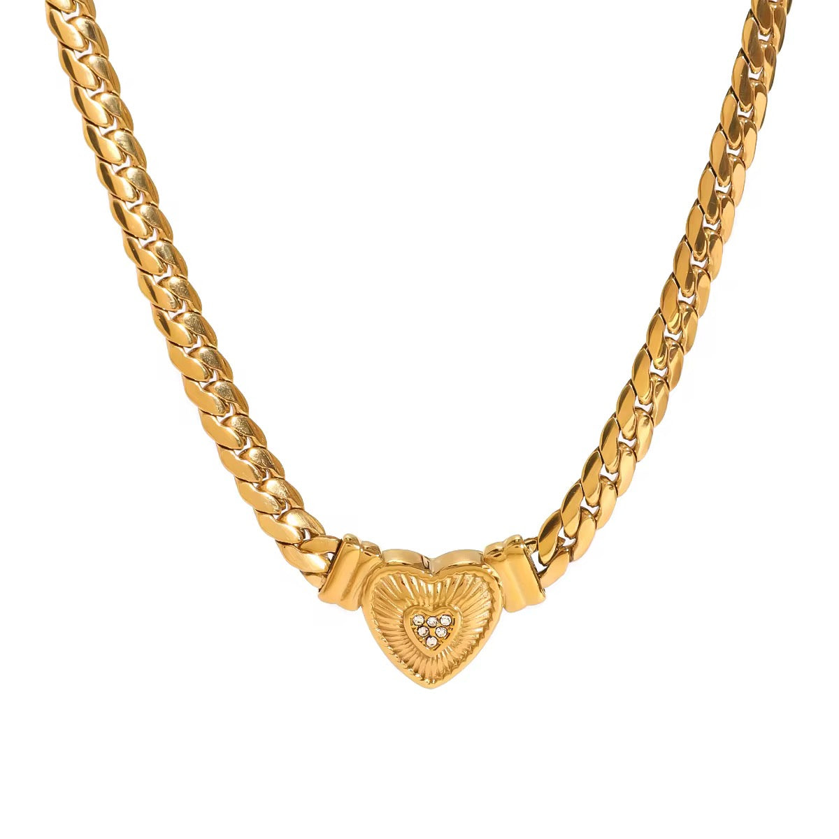 Golden Bond Heart Necklace 💫