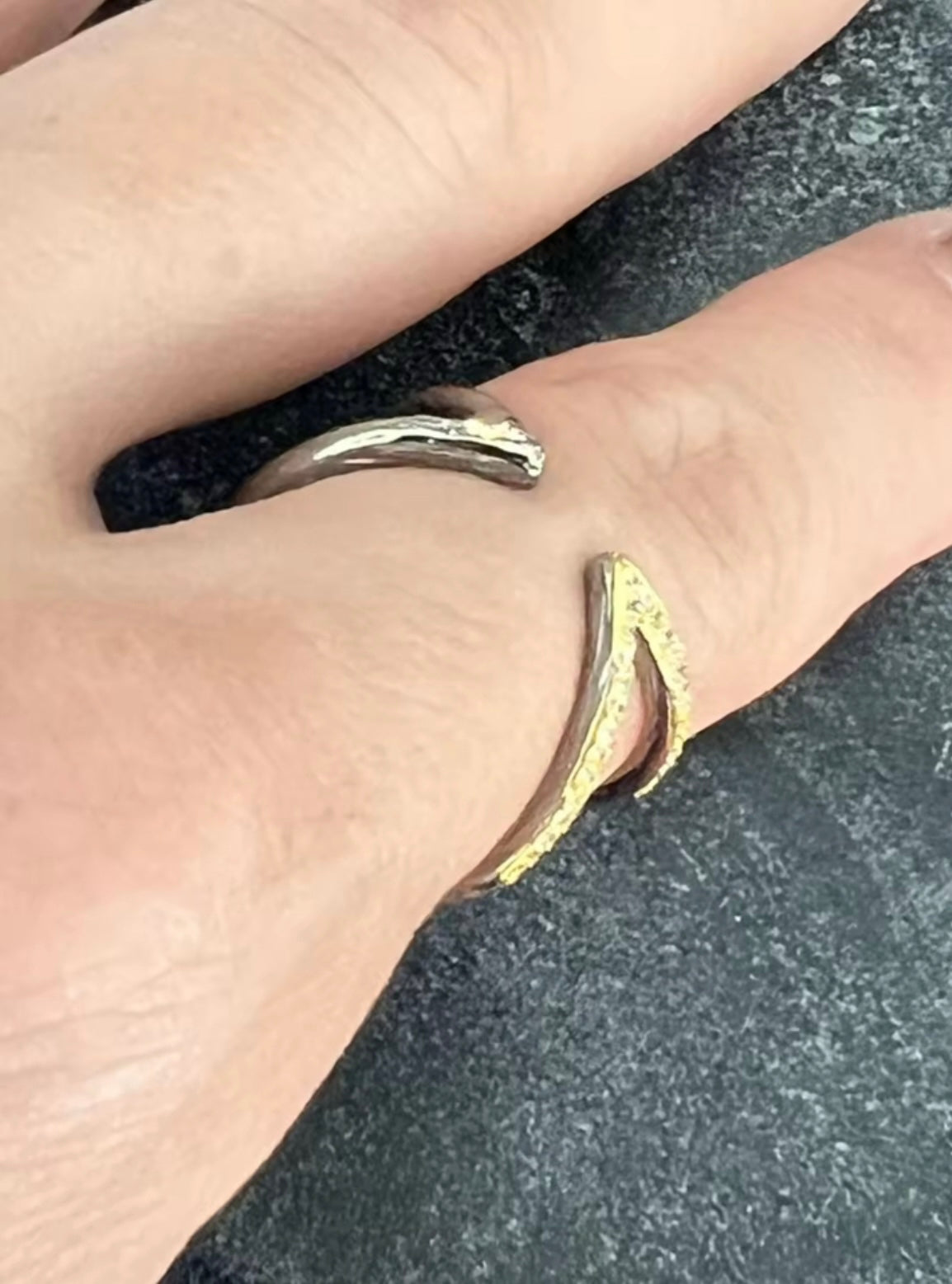 The Noir Vecta Ring