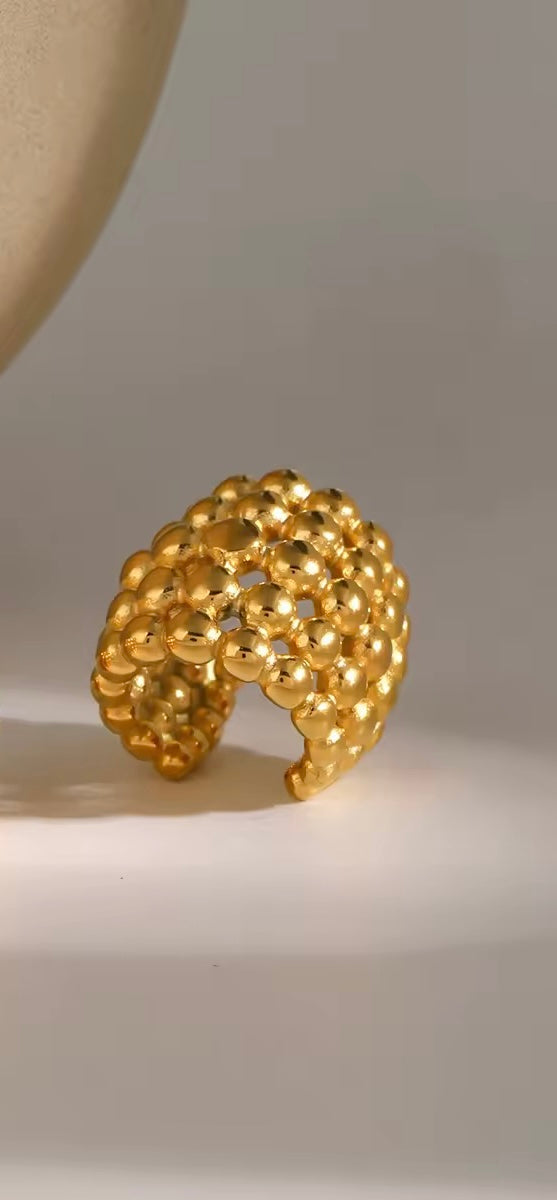 ✨ Honeycomb Whisper Cuff