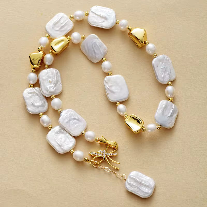 Gold - Plated Butterfly Lariat