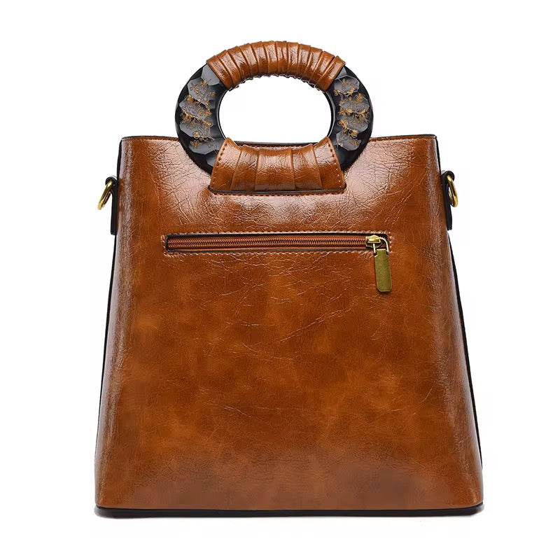 The Havana Bloom – Vintage Embossed Tote