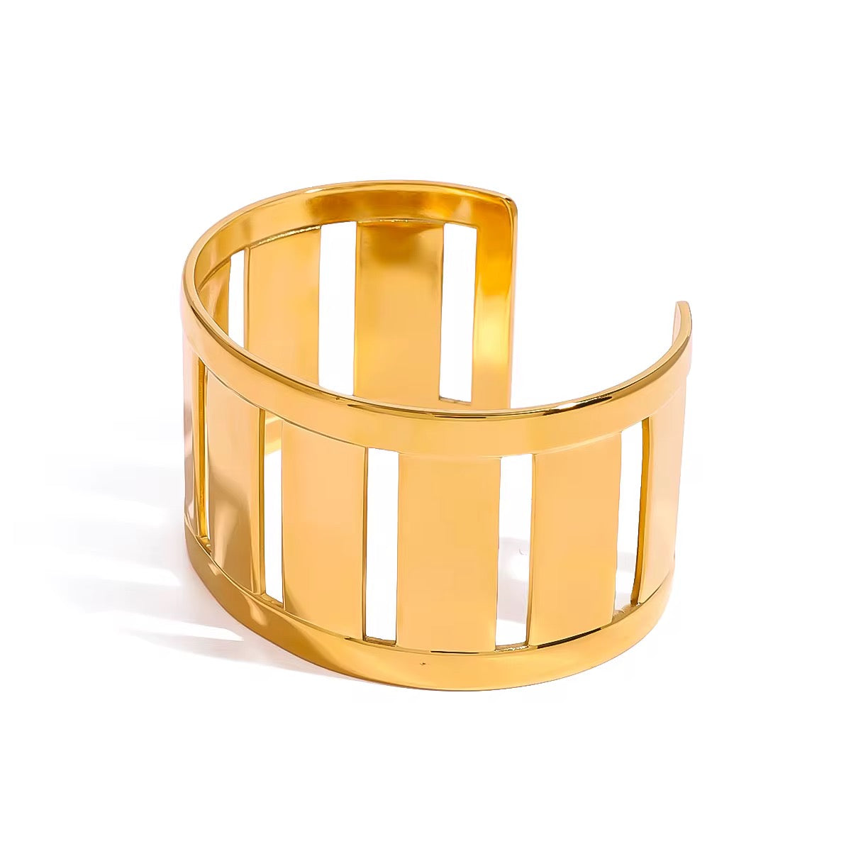 Gilded Form Cuff