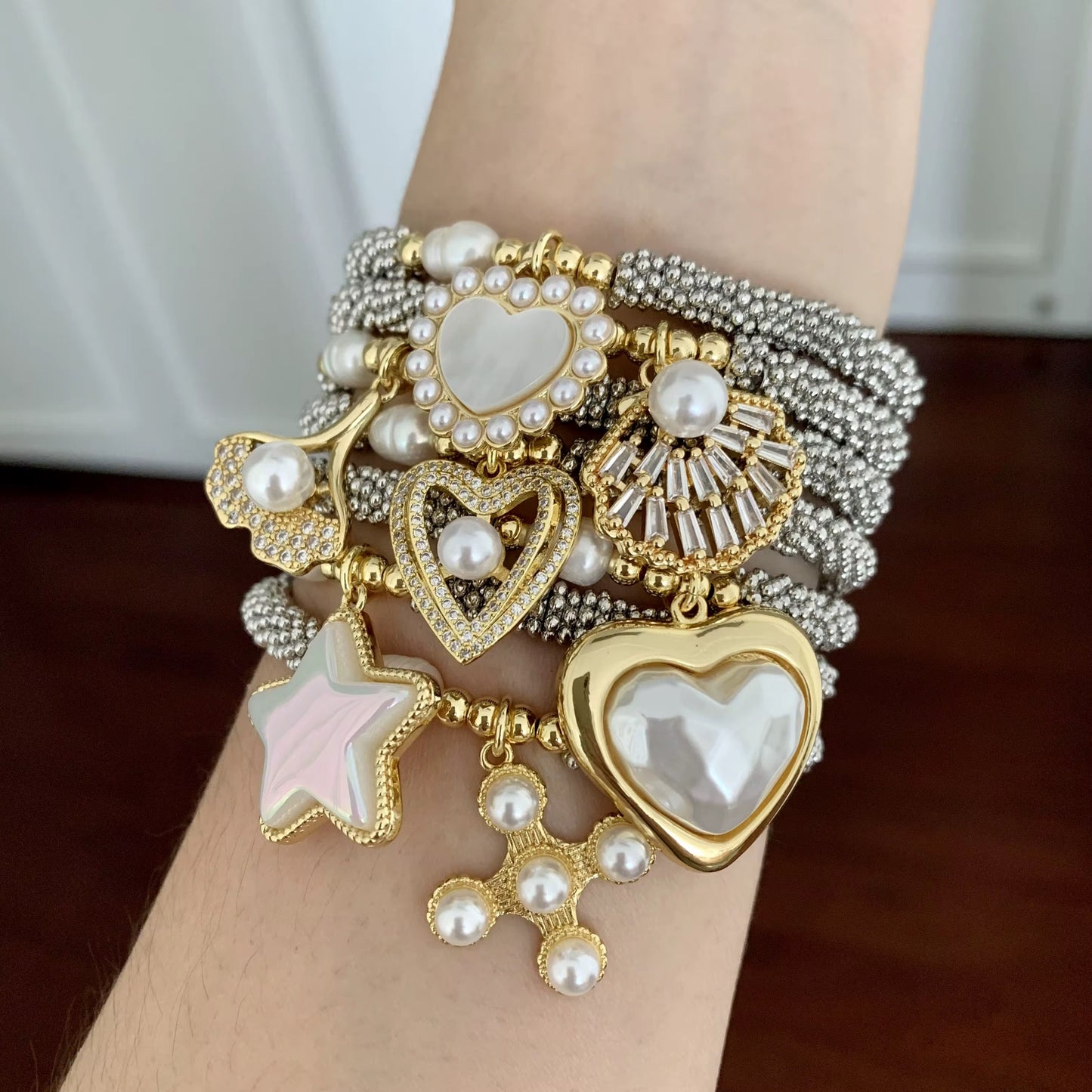 ✨ “Lustre Heart” Bracelet