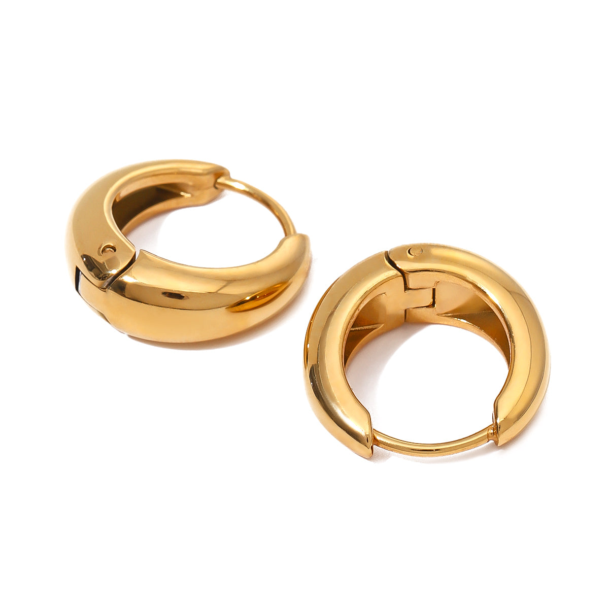 Golden Hour - Classic Hoops in Gold (1.72cm)