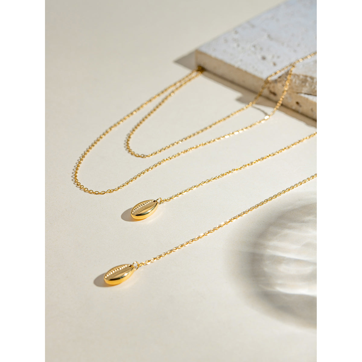 AURÉLIA Drop — 18K Gold Plated Elegance