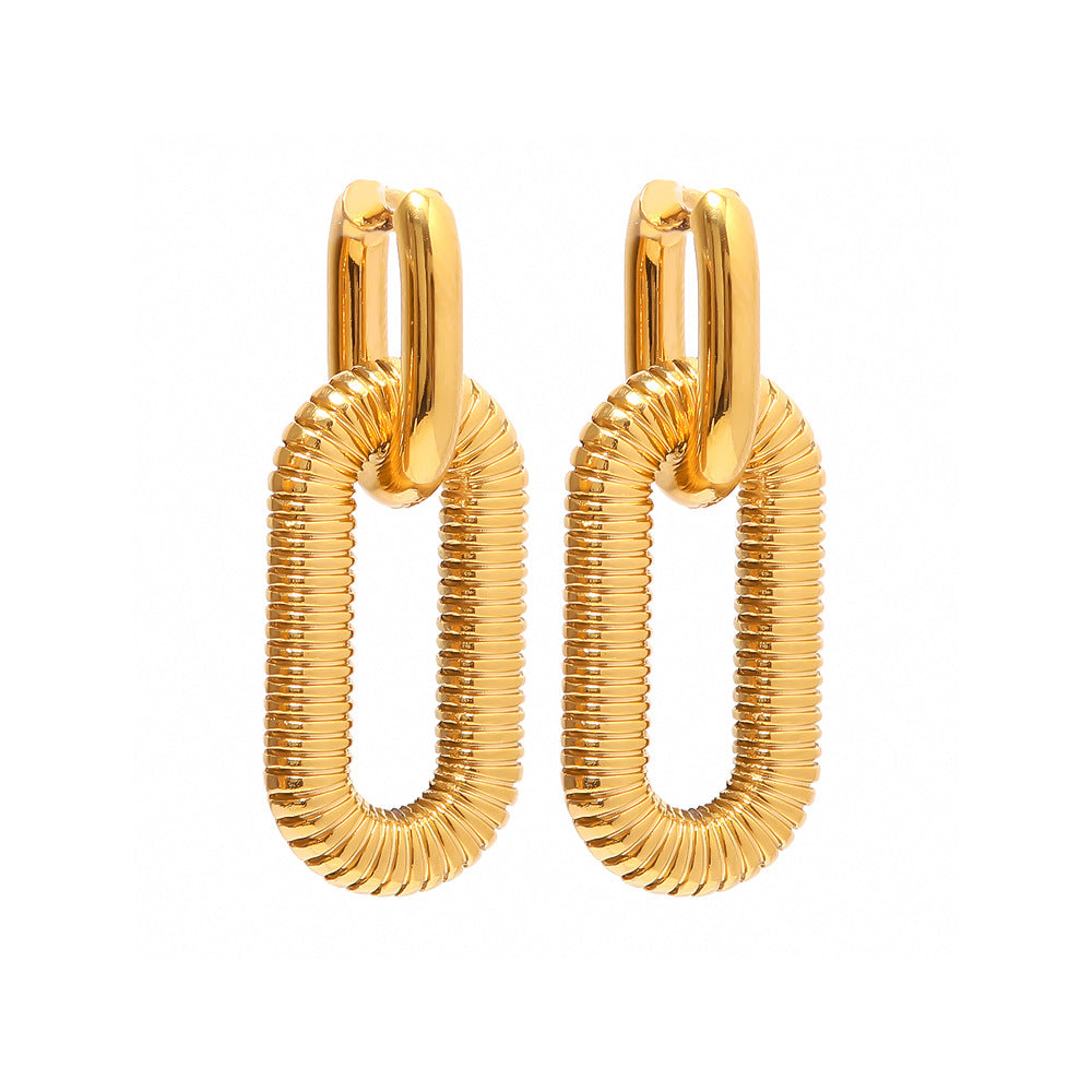 Double Hoop Earrings - Vintage - Inspired Fashion Jewelry