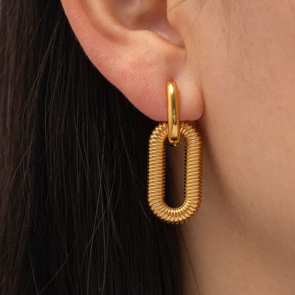 Double Hoop Earrings - Vintage - Inspired Fashion Jewelry