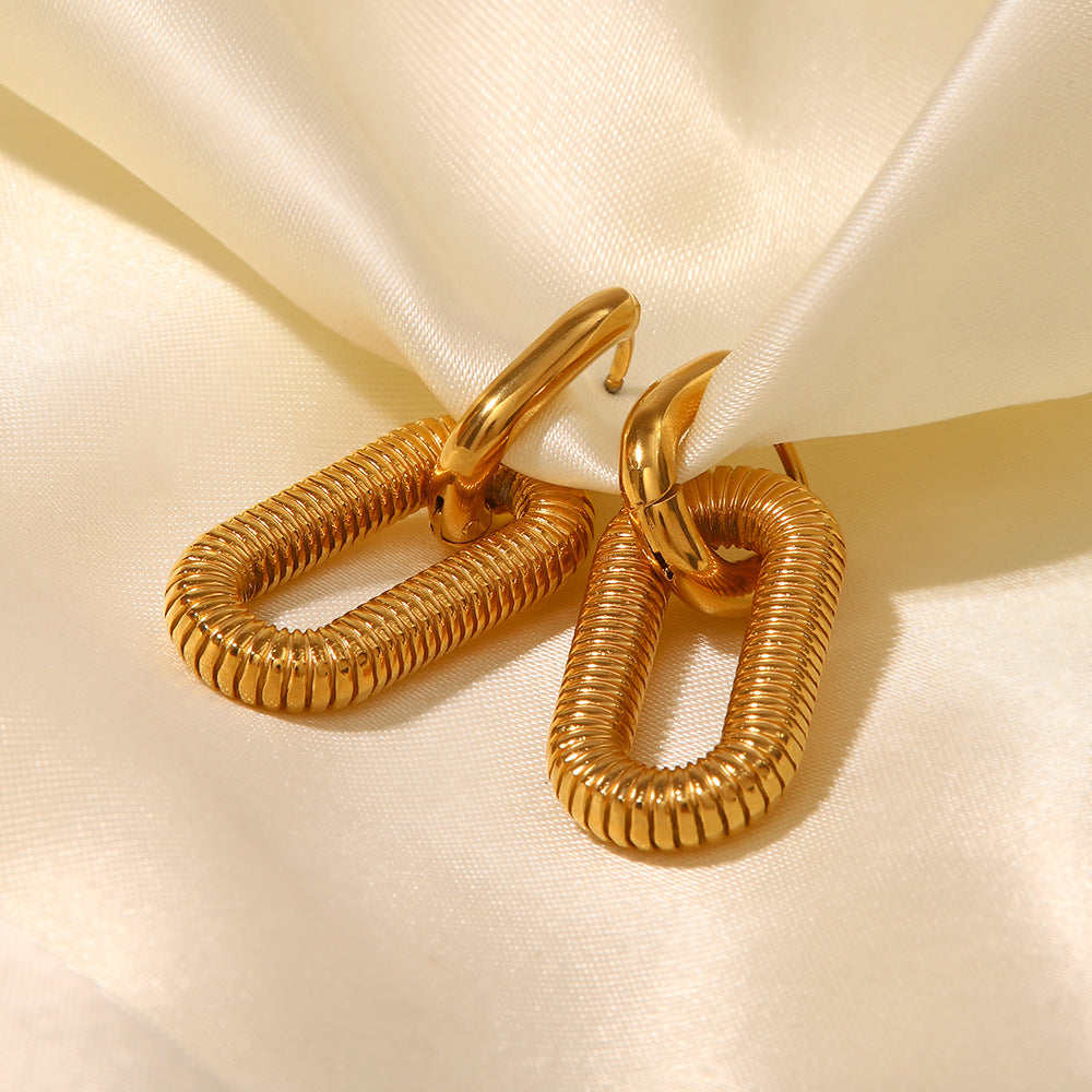 Double Hoop Earrings - Vintage - Inspired Fashion Jewelry