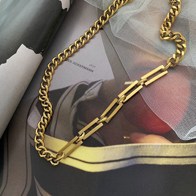 Gold - Plated Cuban Link Chain - Bold & Modern