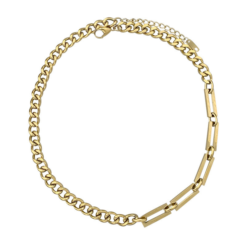Gold - Plated Cuban Link Chain - Bold & Modern