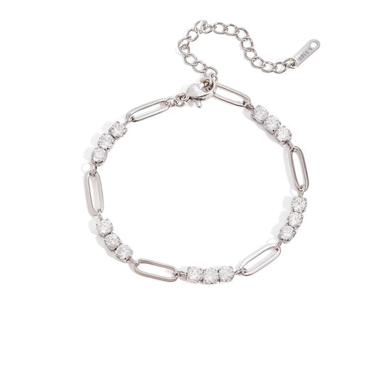 Radiant Fusion Tennis-Link Bracelet