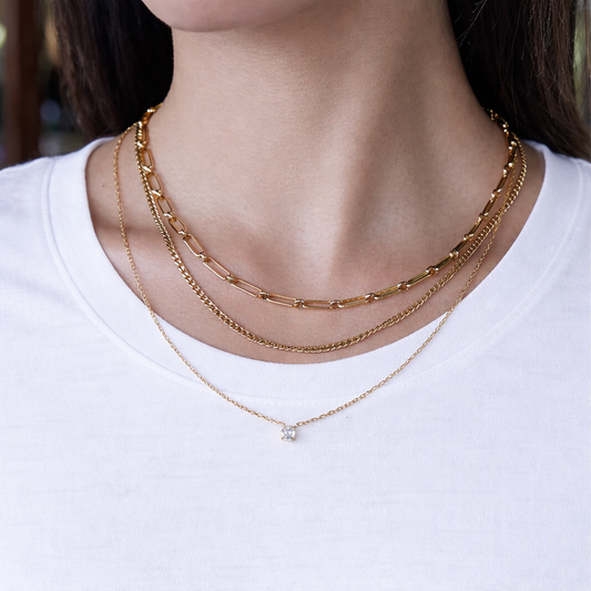 The Trinity Royale CZ Cuban Necklace