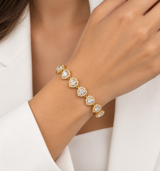 ✨ Amélie Heart Bracelet