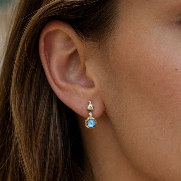 Nyla Stud Earrings🩵