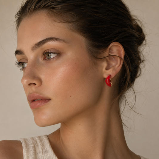 Amélie Heart Hoops