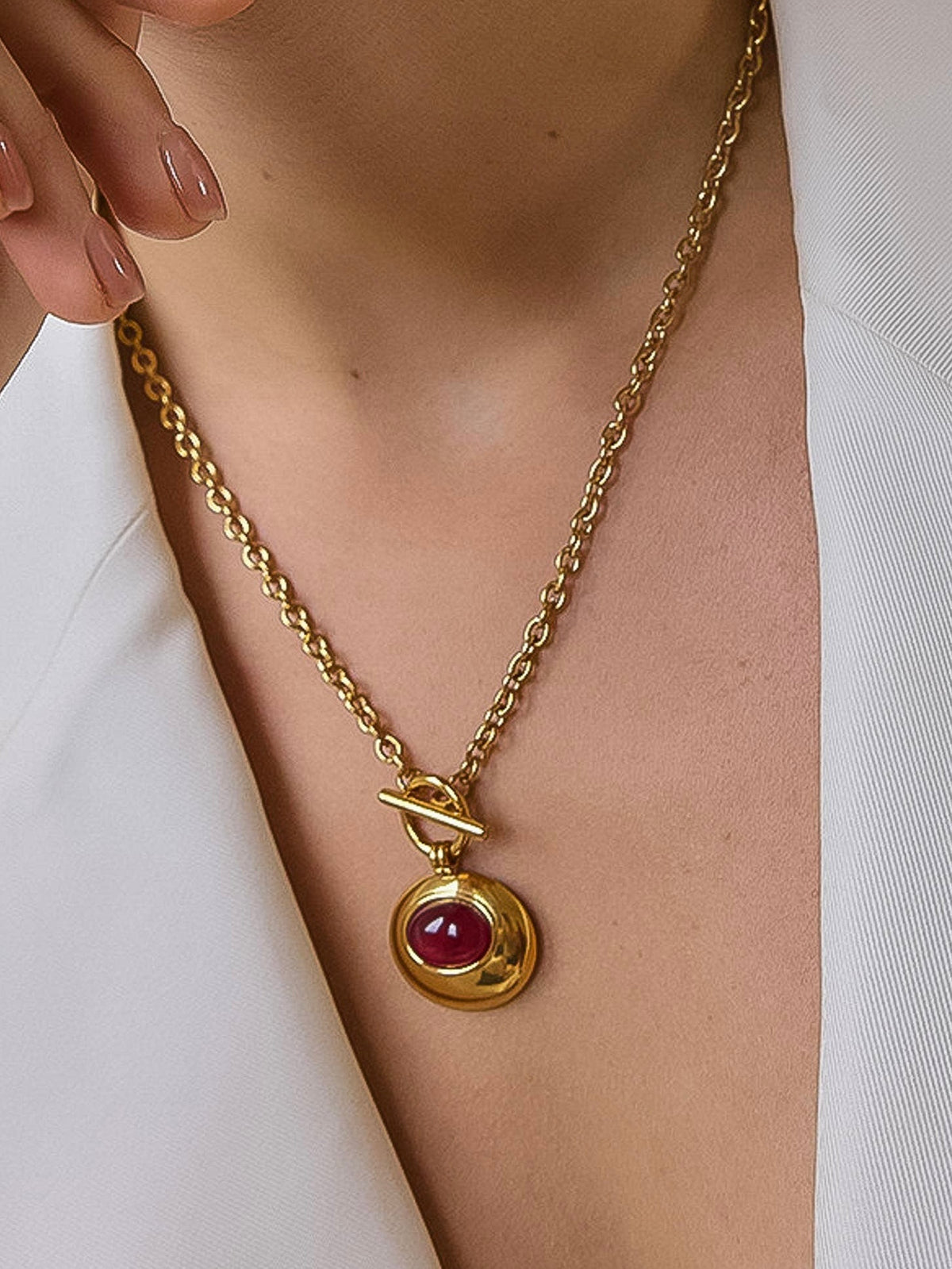 The Crimson Luxe Necklace