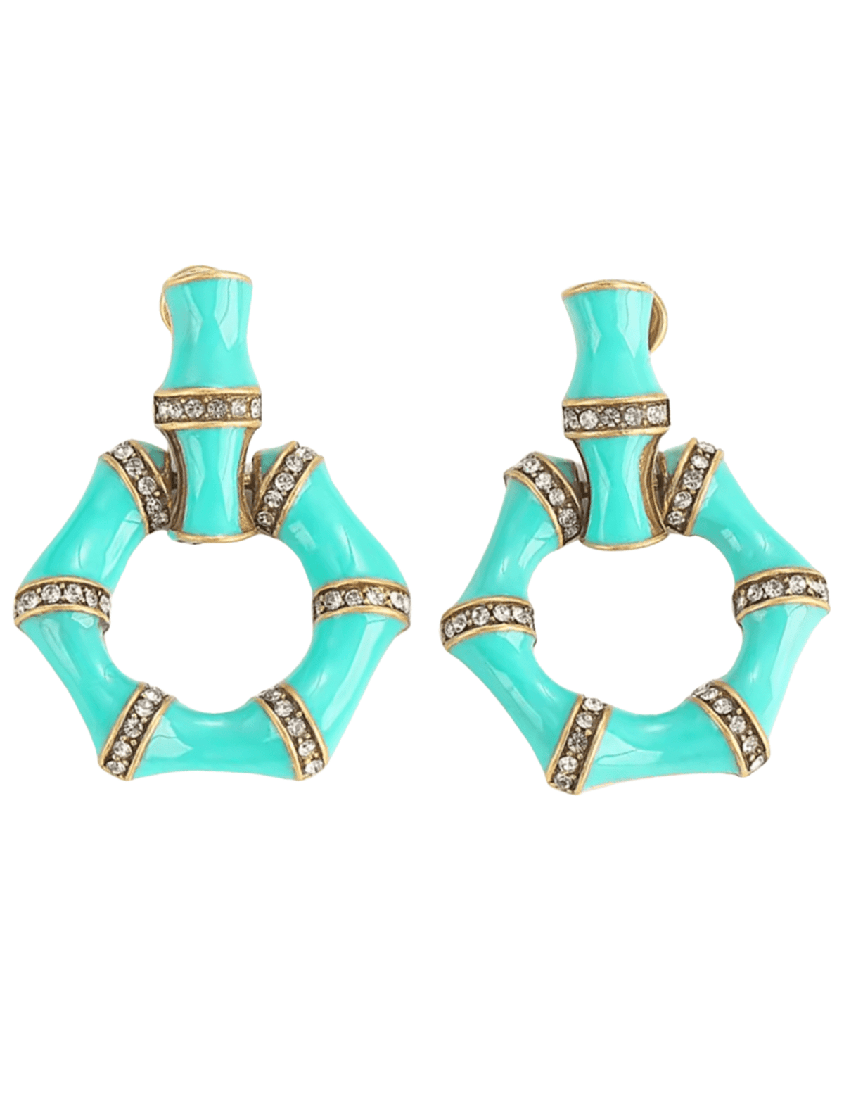 Cyrene Turquoise Relic Earrings