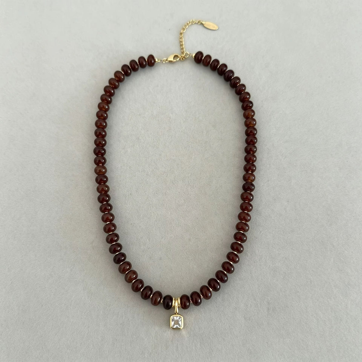 ❤️ MIREVA Grenat Rouge

Red Garnet & Cubic Zirconia Beaded Necklace
