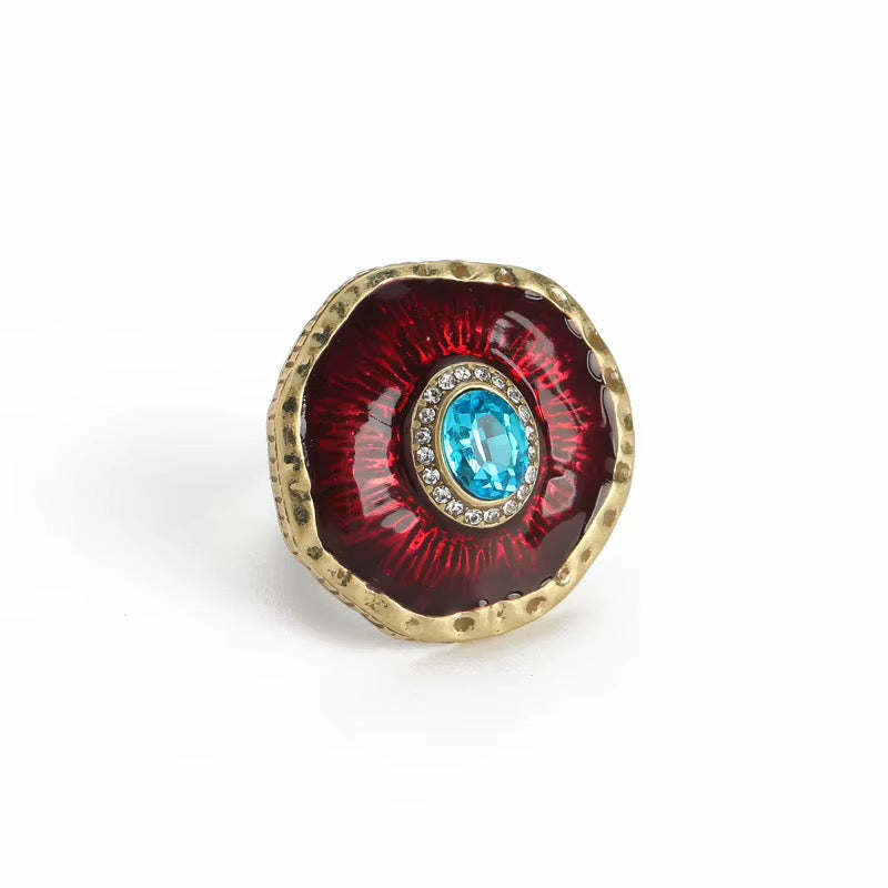 The Venetian Muse Cocktail Ring