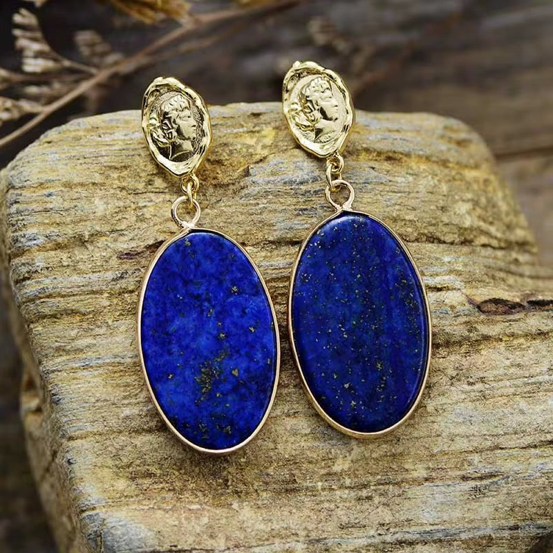 💙The Deco Duchess Earrings
