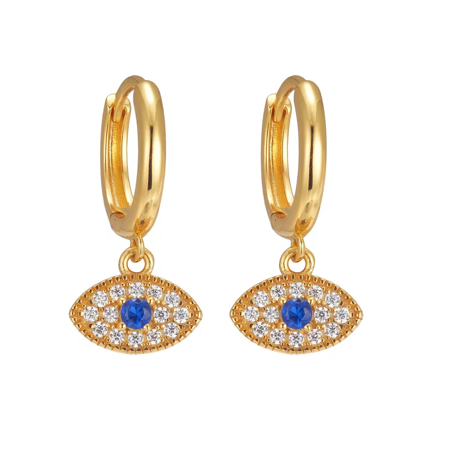 ✨ Elysian Eye Spark Huggies🧿