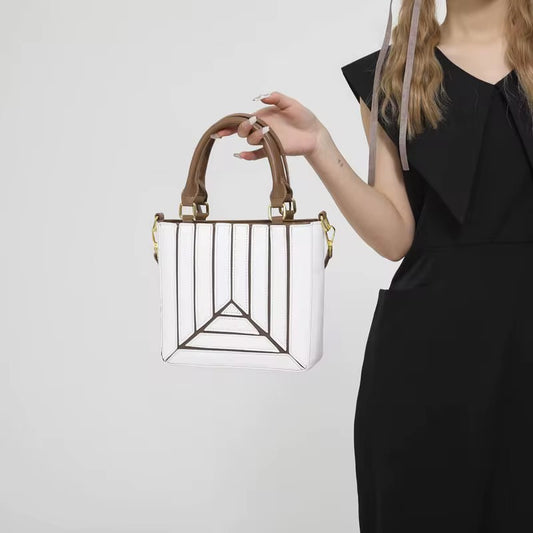 Geometric Grace Tote