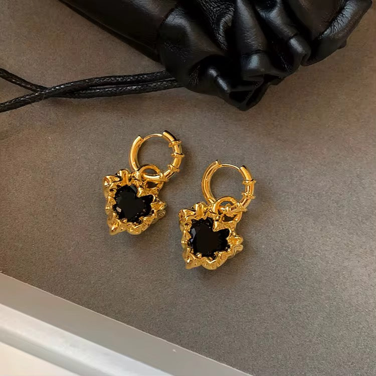 Noir Alchemy Vintage Hoops