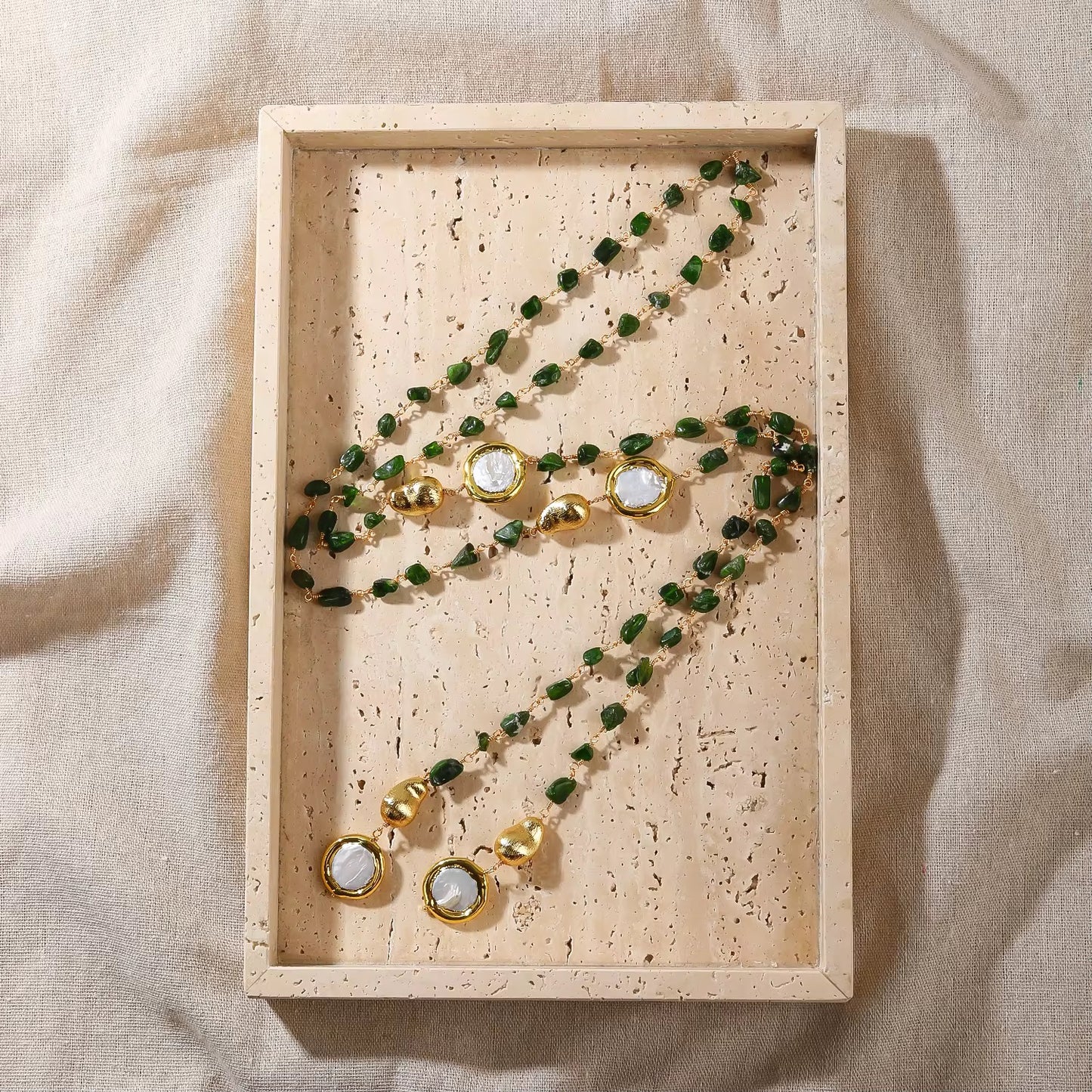 Verdant Muse Wrap Necklace