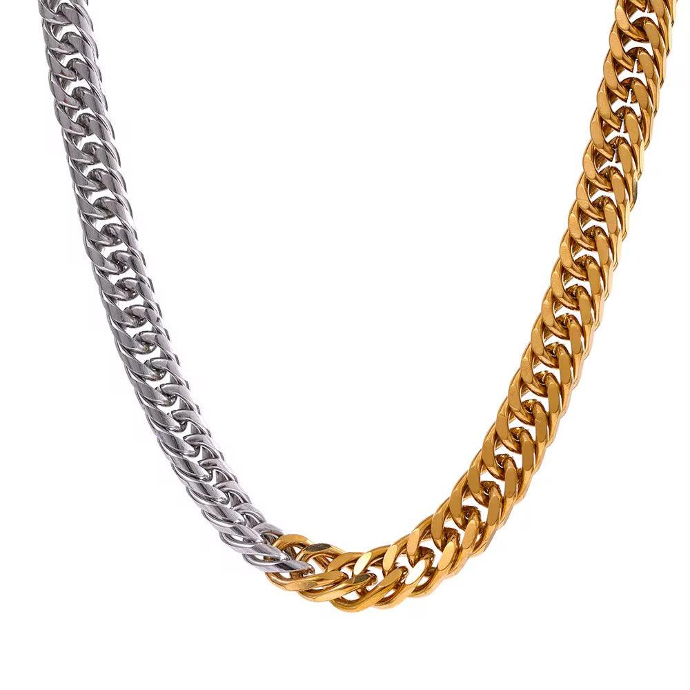 Auric Duality Collar Necklace