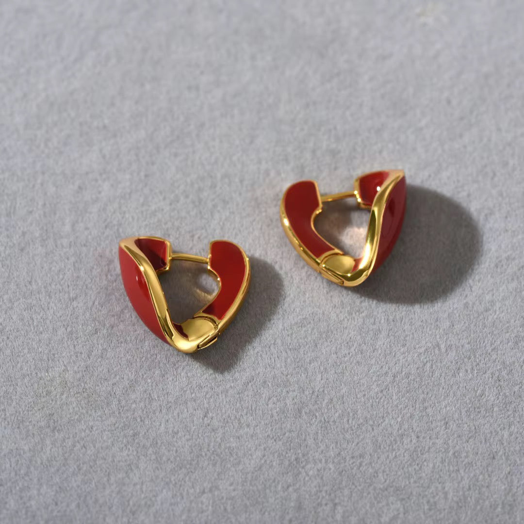 Amélie Heart Hoops
