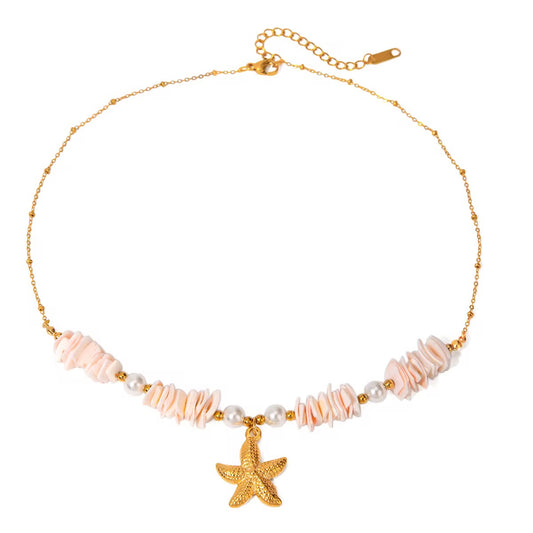 Ocean Dreams Beaded Necklace