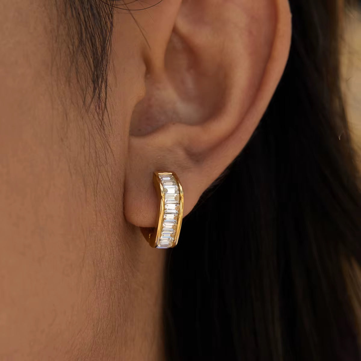 ✨ Zirra Gold Hoops
