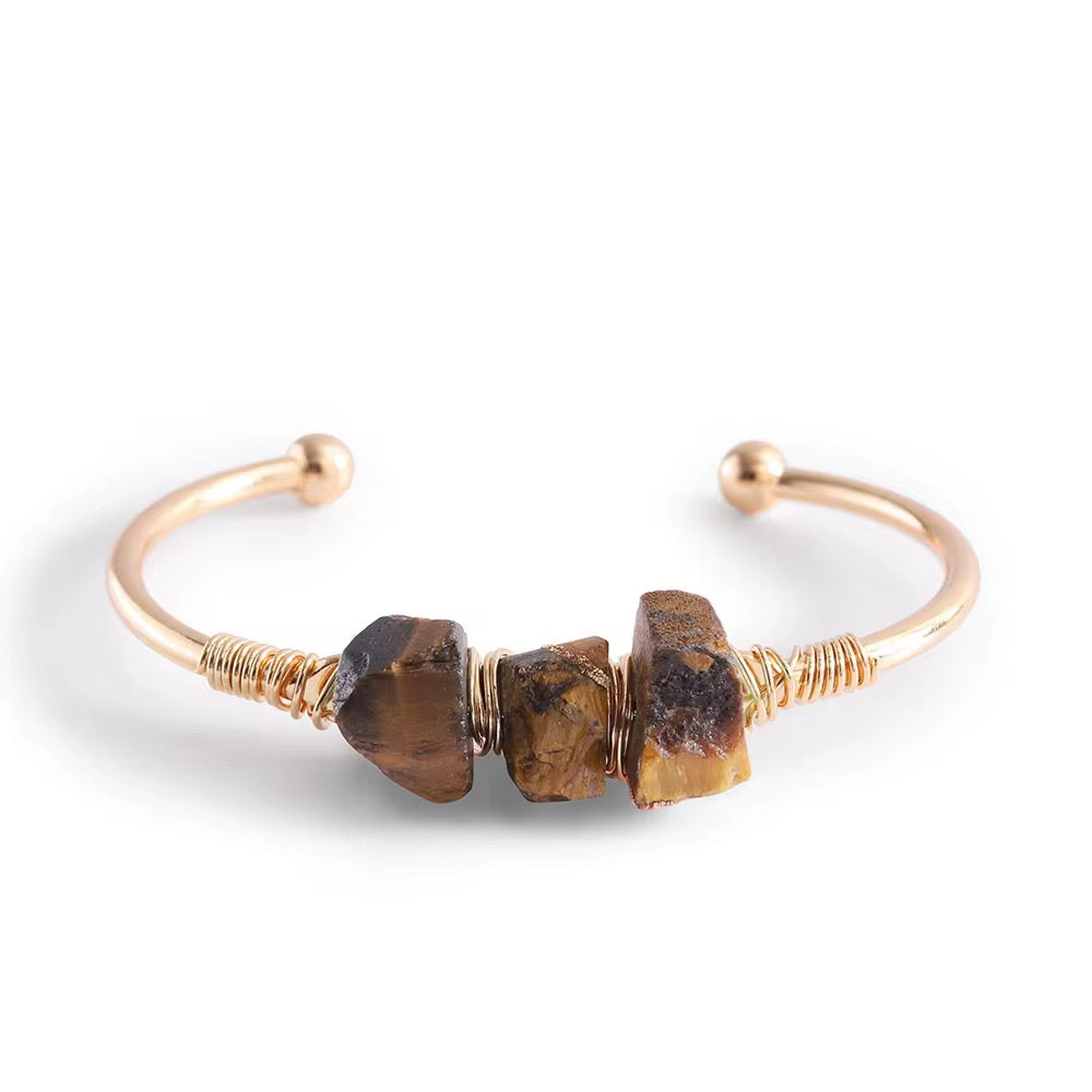 Imperial Valor Tiger Eye Cuff
