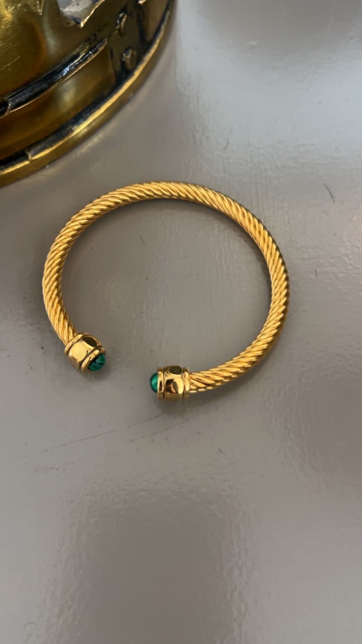 Aurum Verde Cuff