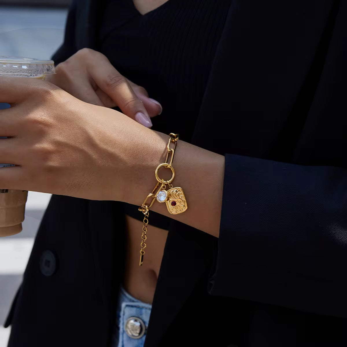 ✨ Aurelia Imperial Coin Bracelet