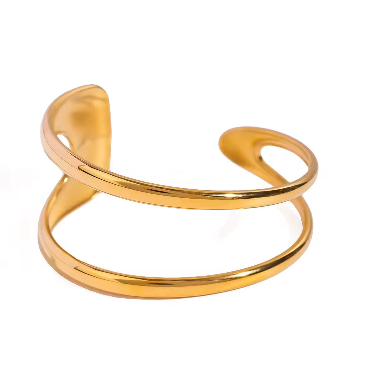 The Echo Luxe Double Cuff