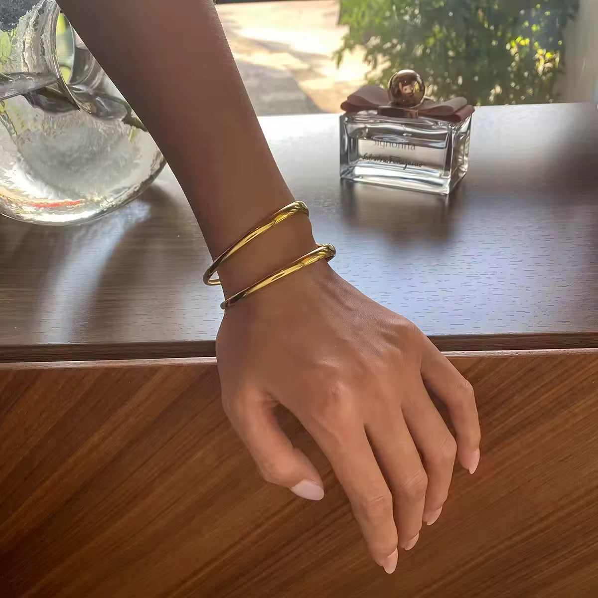 The Echo Luxe Double Cuff