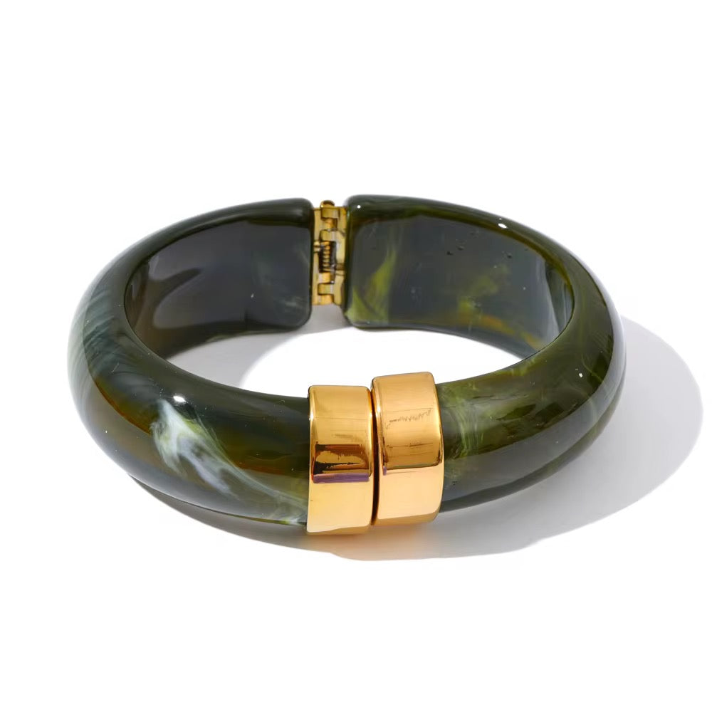 Olive Verdant Cuff