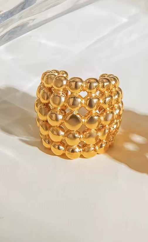 ✨ Honeycomb Whisper Cuff