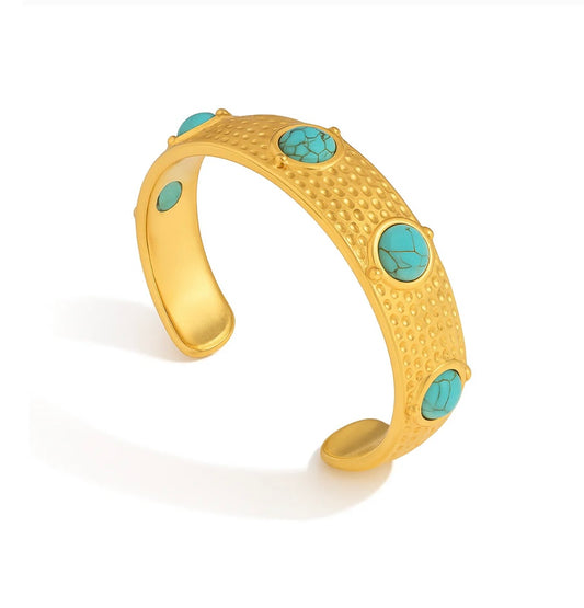 ✨ Solara Turquoise Empress Cuff