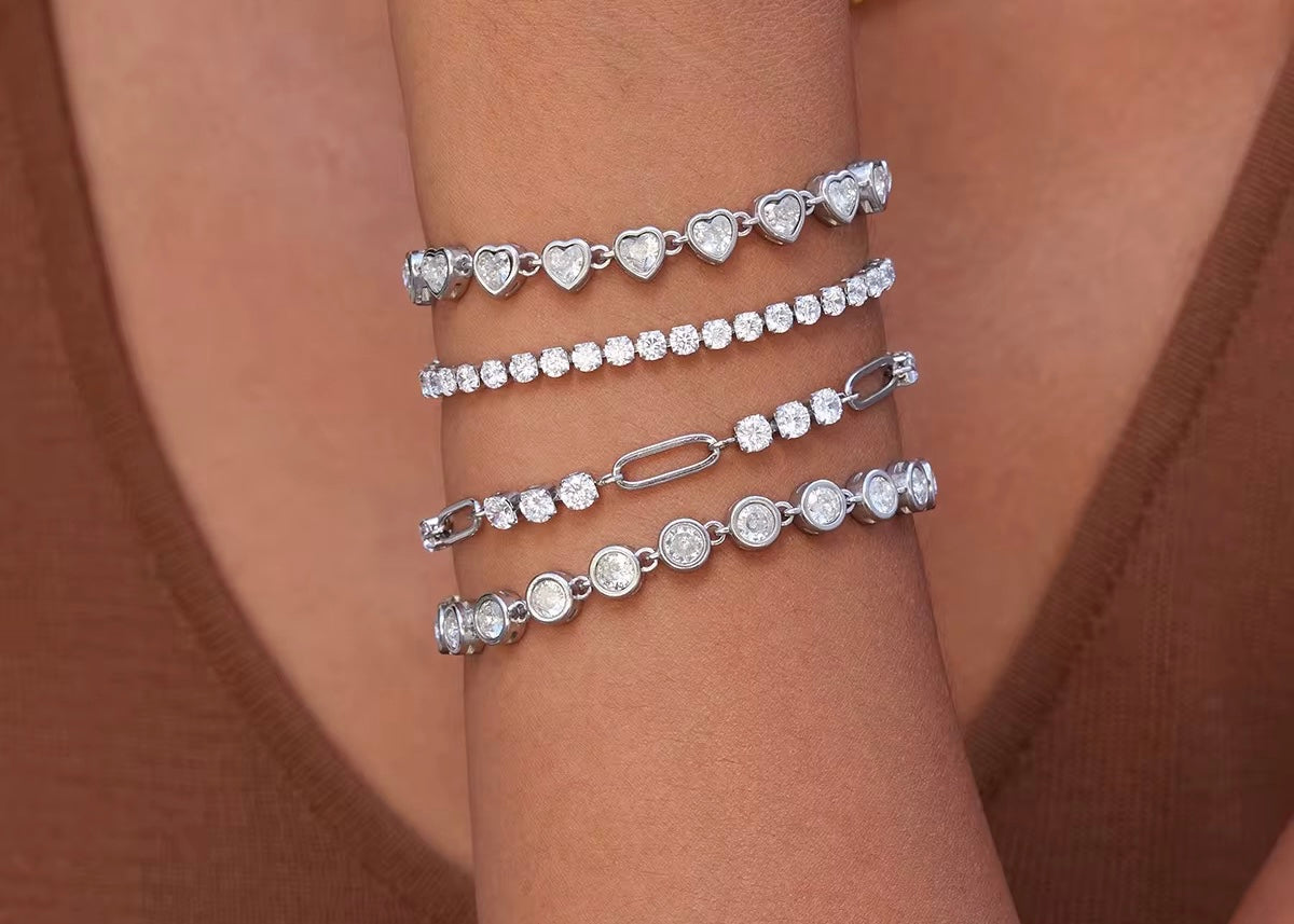 Luna Ice Tennis Bracelet