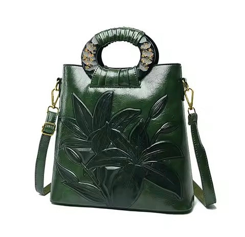 The Emerald Lily – Retro Bloom Bag