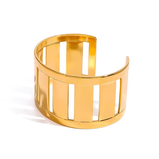 Gilded Form Cuff