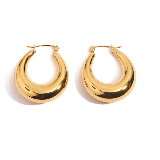 Golden Muse Hoops