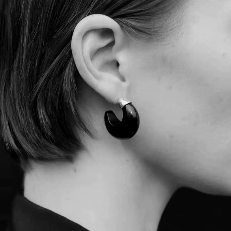 Celeste Noir Earrings