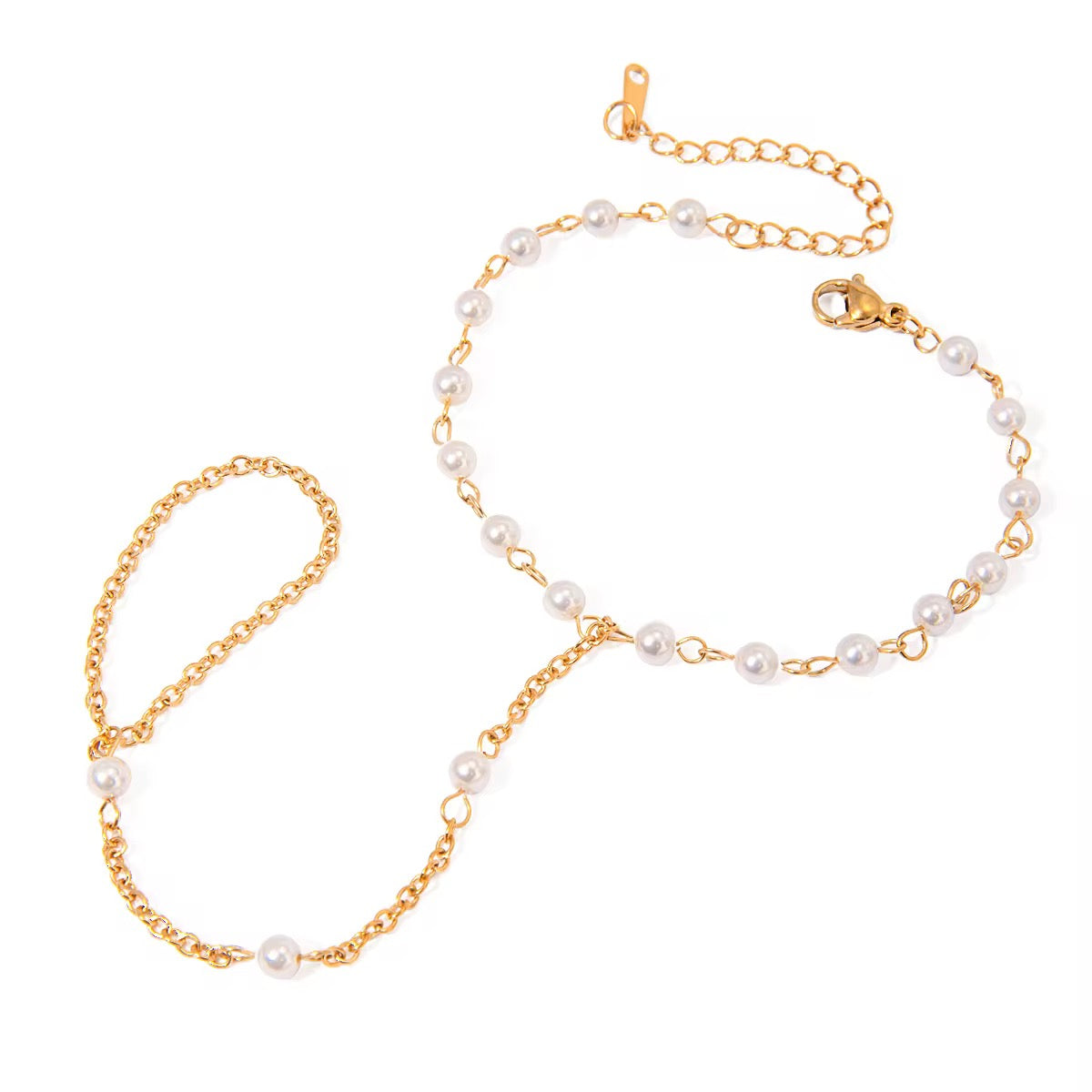 Perla Orbit Hand Chain